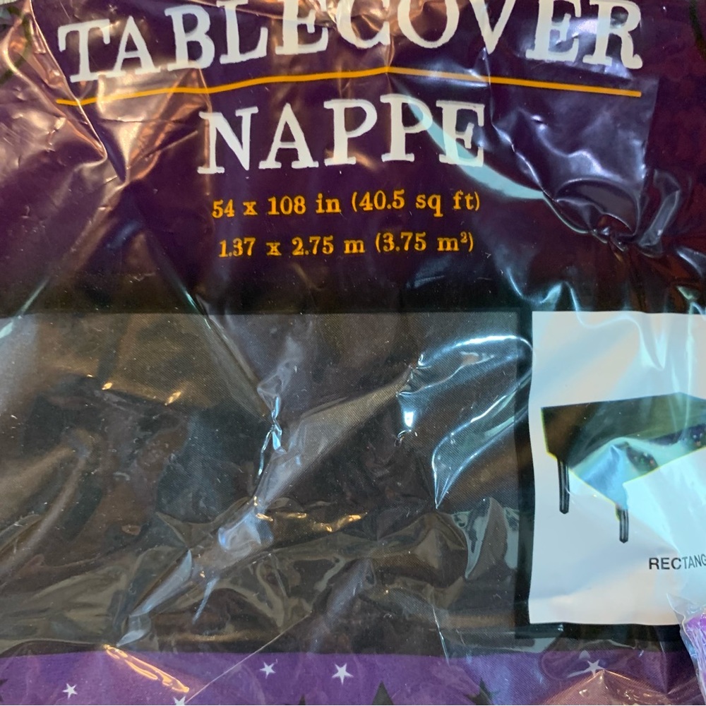 Halloween Party Lot Table Cover Napkins, Leaf Bag Pumpkin, Paper Cupcake Holders - Picture 5 of 12